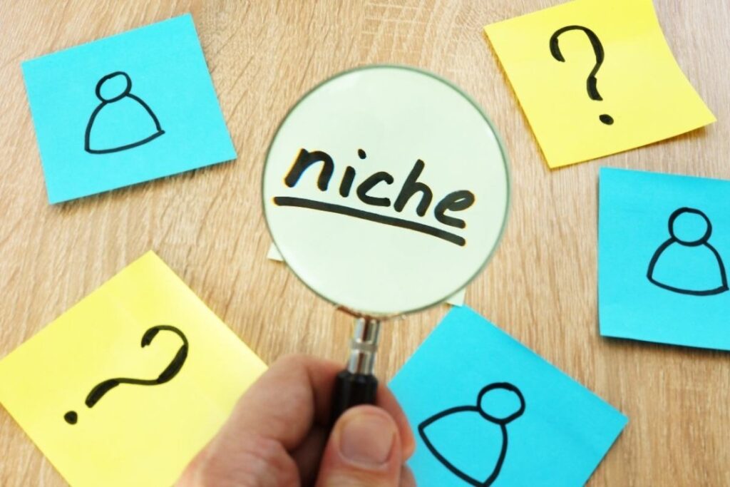 1. Choose the Right Niche - 6d income