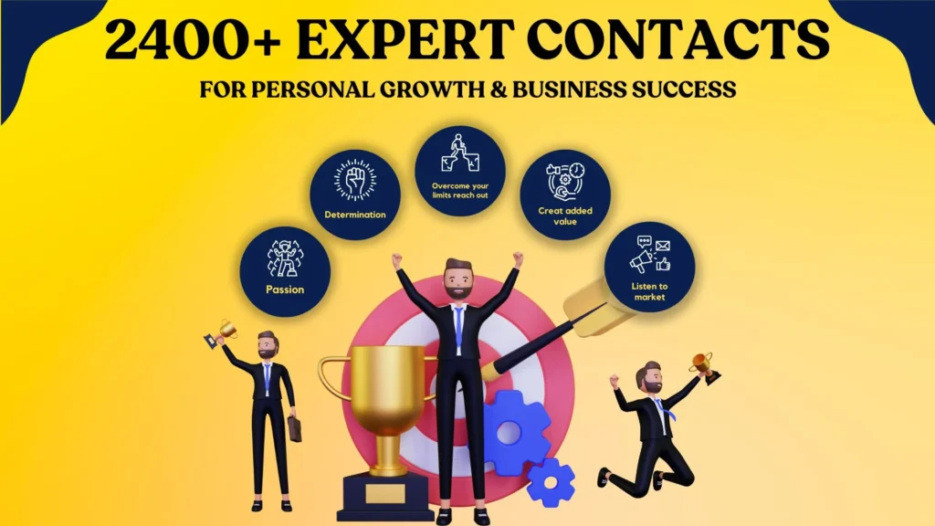 Most Valuable Expert Contacts for Growth & Success