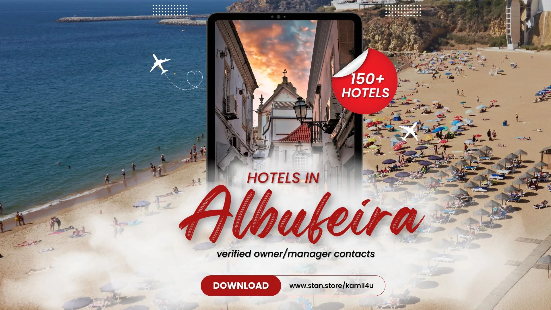 Albufeira Hotel Contacts for B2B/B2C Outreach