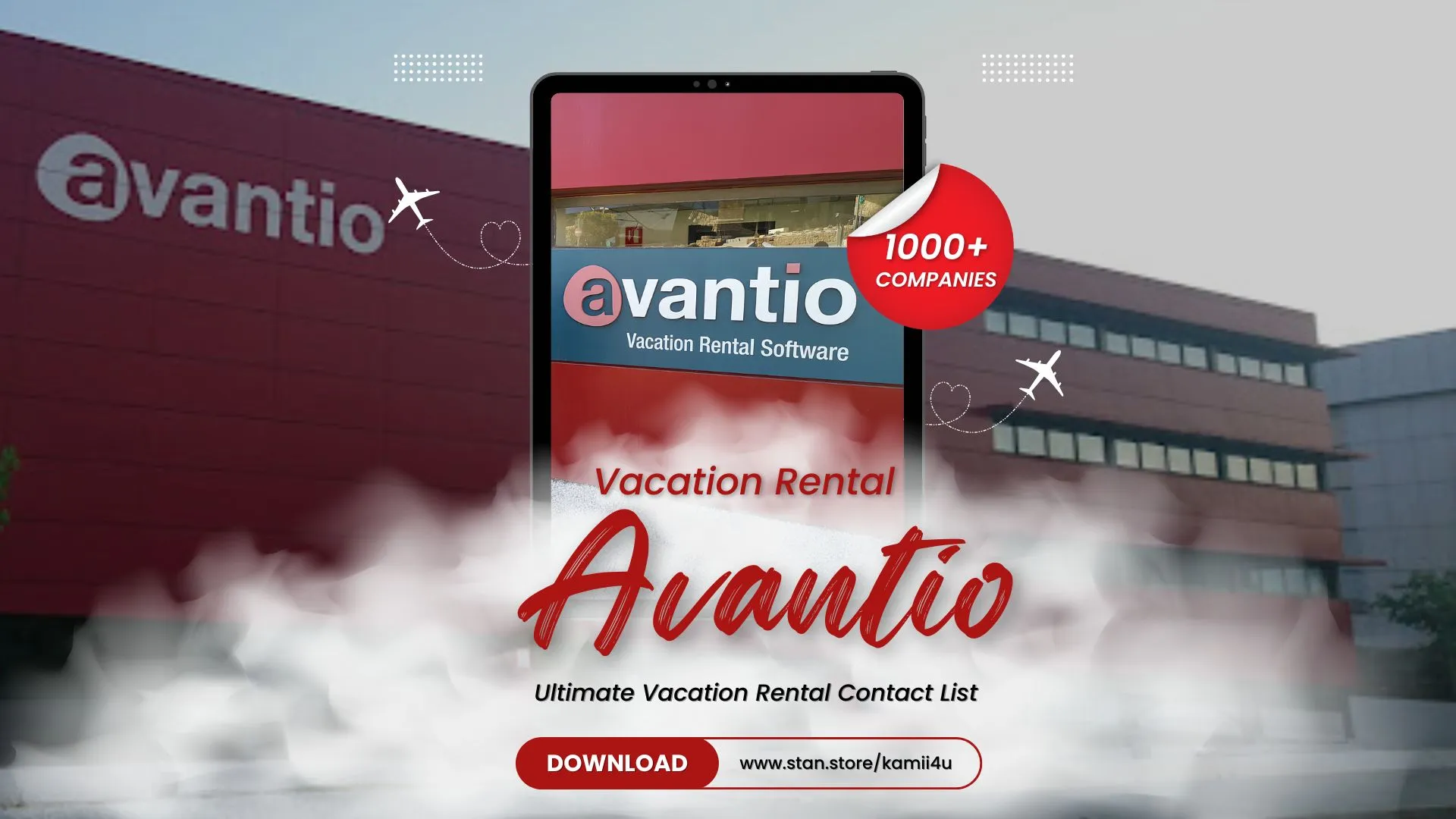 Avantio Vacation Rental Contacts for B2B/B2C Outreach