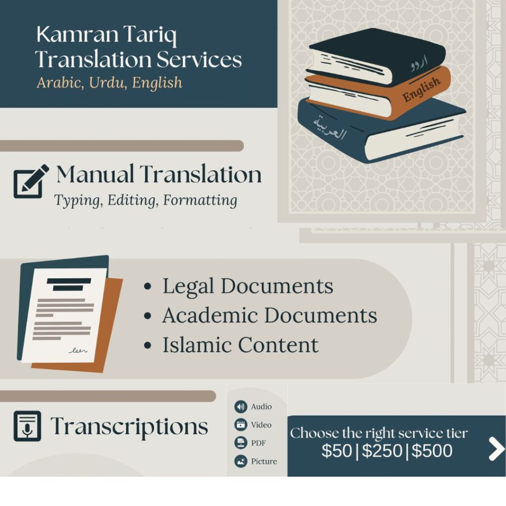 Kamran Tariq Translation Services 