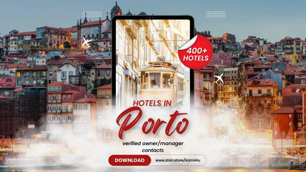 Porto Hotel Contacts for B2B Outreach